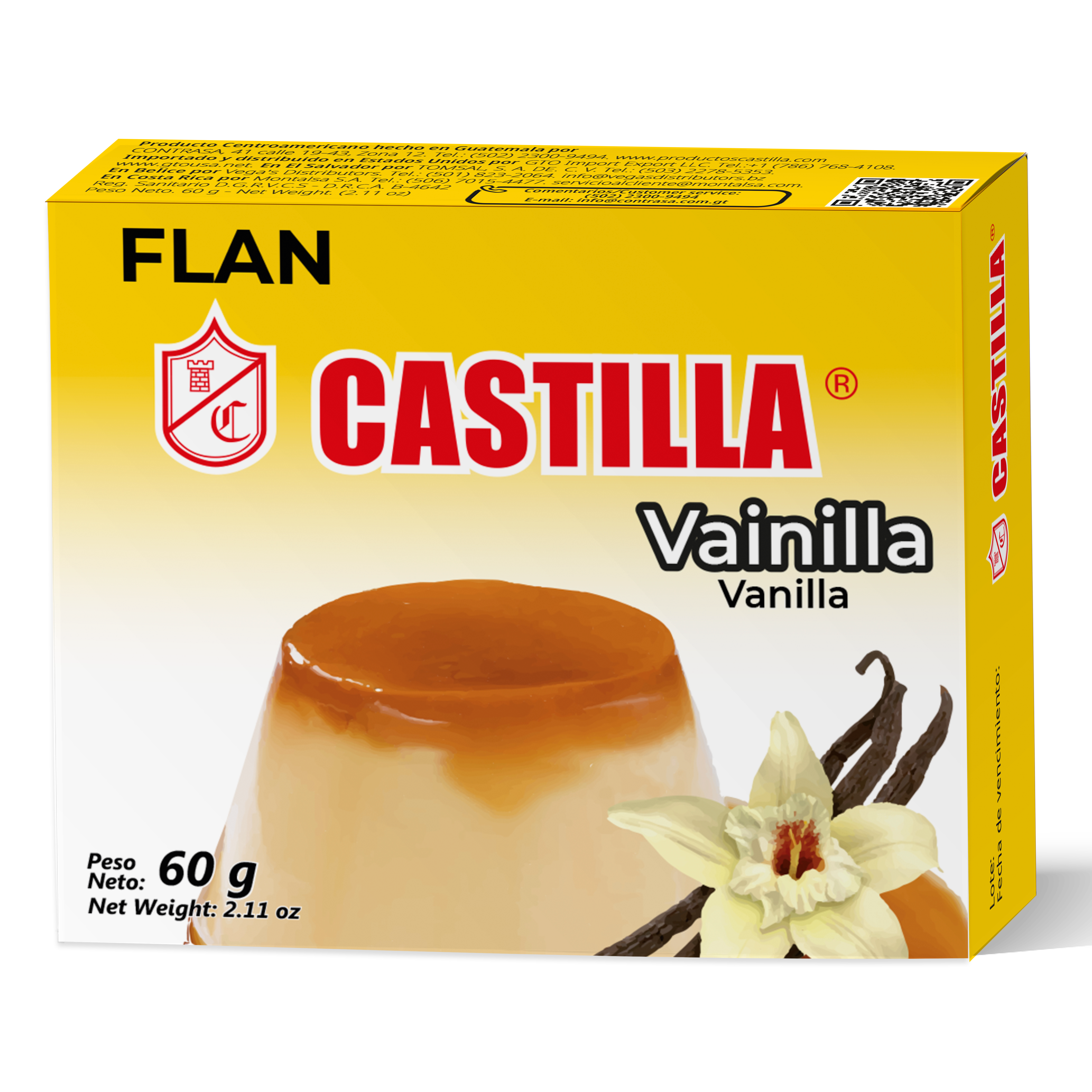 Flan de Vainilla 60g